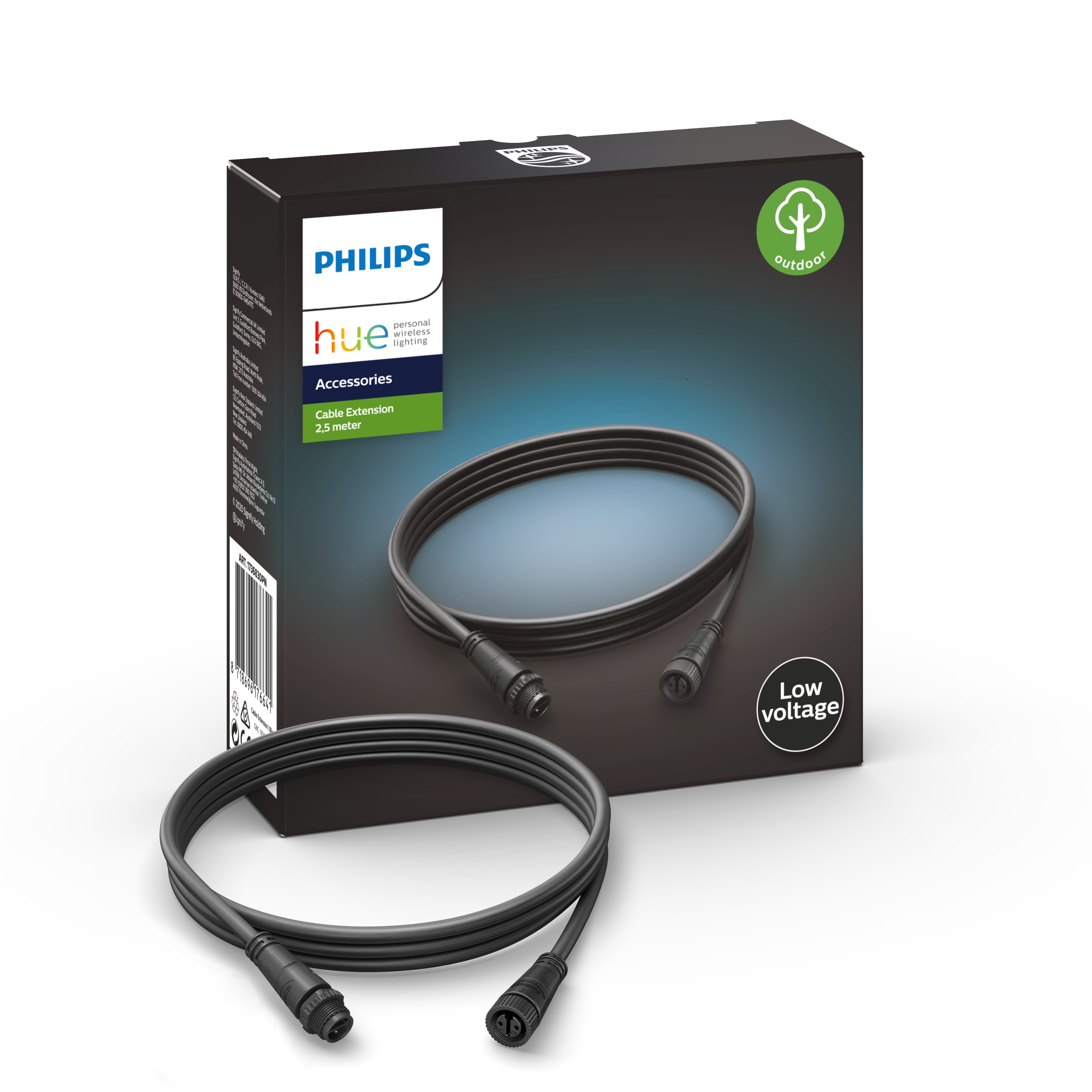 Philips Hue Udendørs forlængerkabel 2,5 m