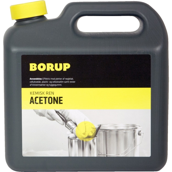 Borup Acetone Kemisk Ren 2,5 L