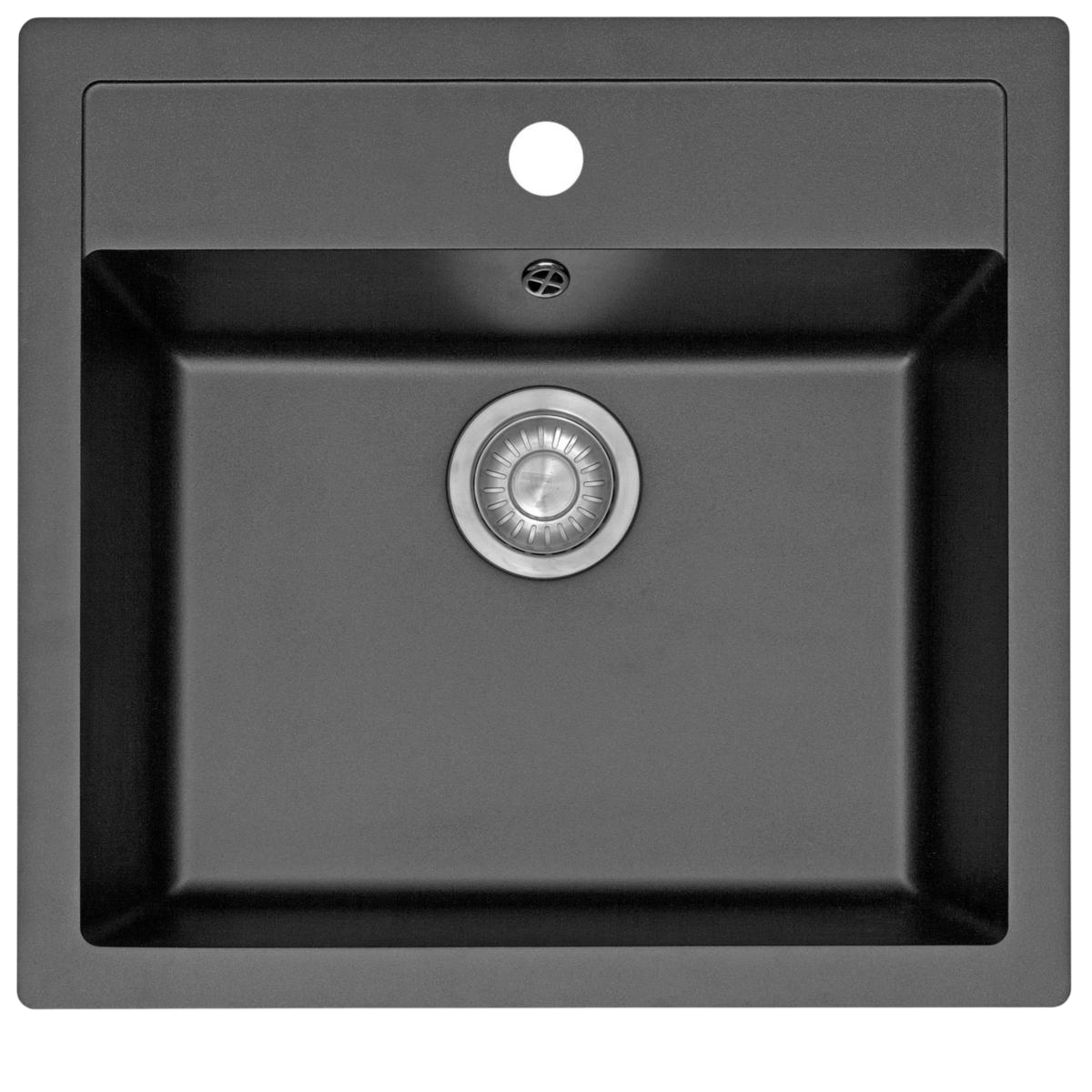 Tectonite vask 1 kumme med bagplade - 56x53 cm