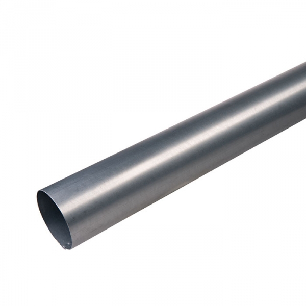 Plastmo stål plus nedløbsrør Ø90 mm - 3 meter