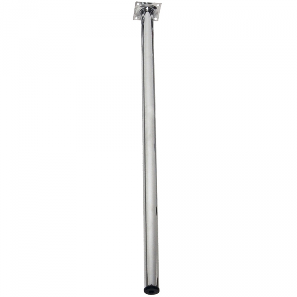 Home>it Bordben rundt i krom 50 cm