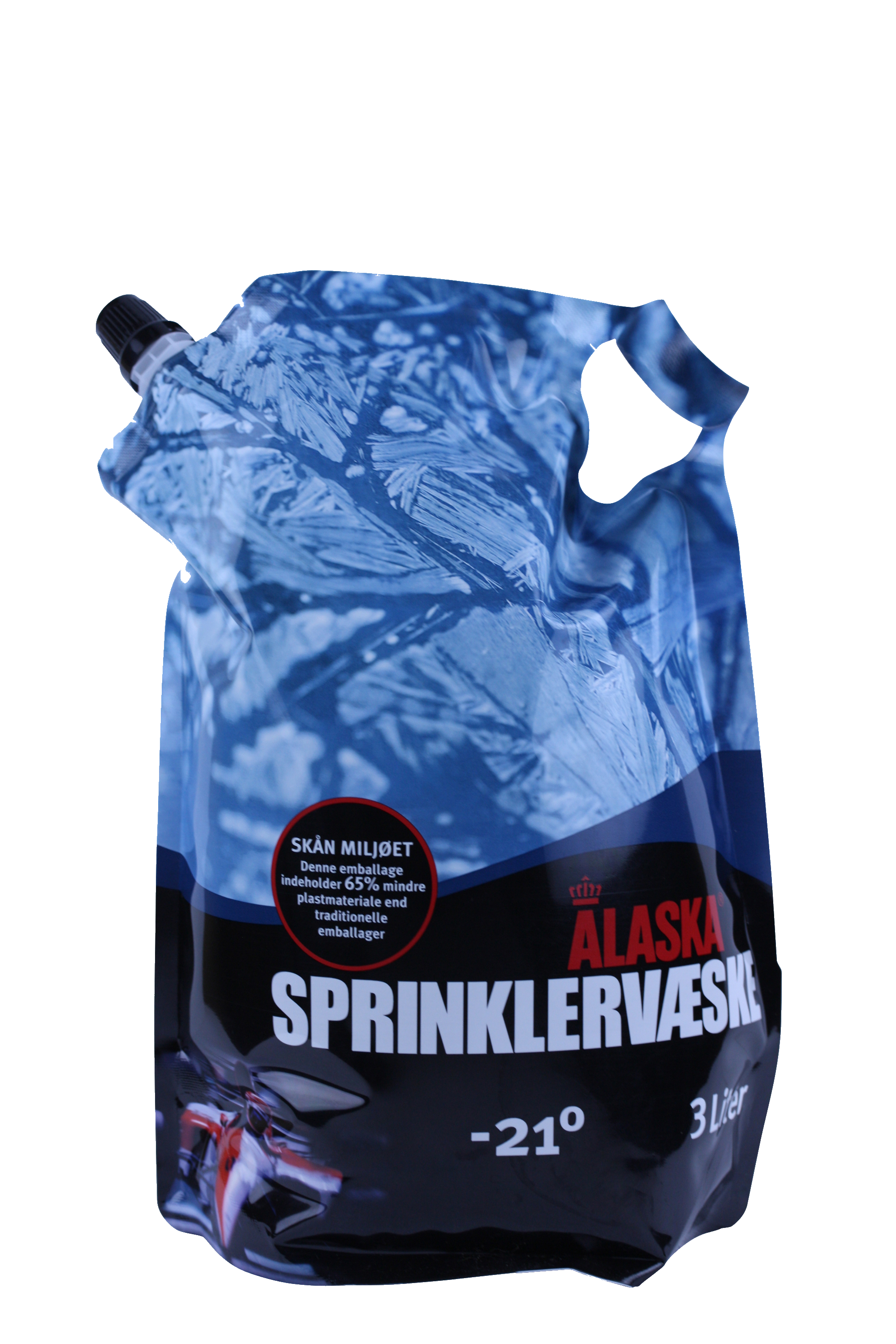Alaska Sprinklervæske i pose -21 grader - 3 liter