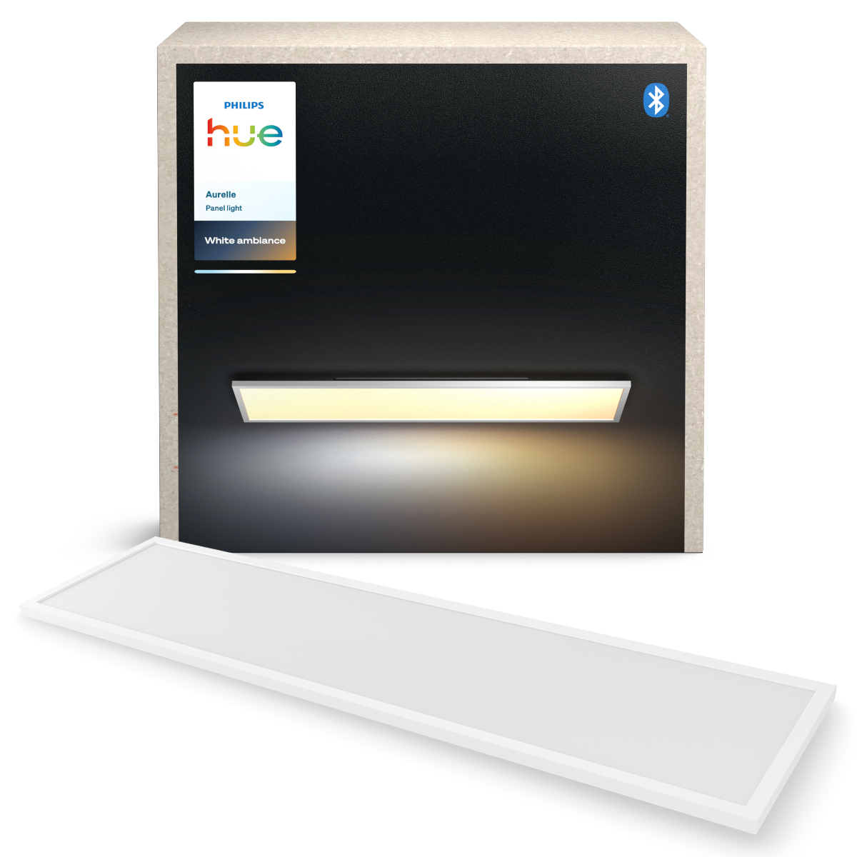 Philips Hue Aurelle WA LED panel, rektangulær cm i hvid