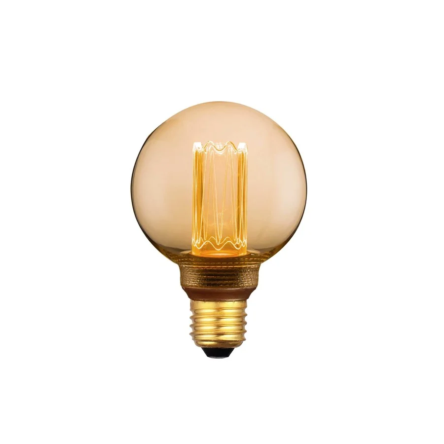 Eglo E27 LED Pære 1800K G80 3-trin dæmpbar