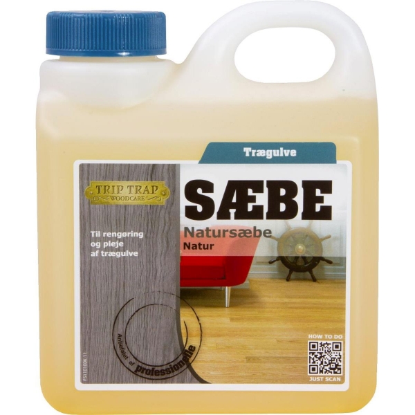 Trip trap Natursæbe natur - 1 liter