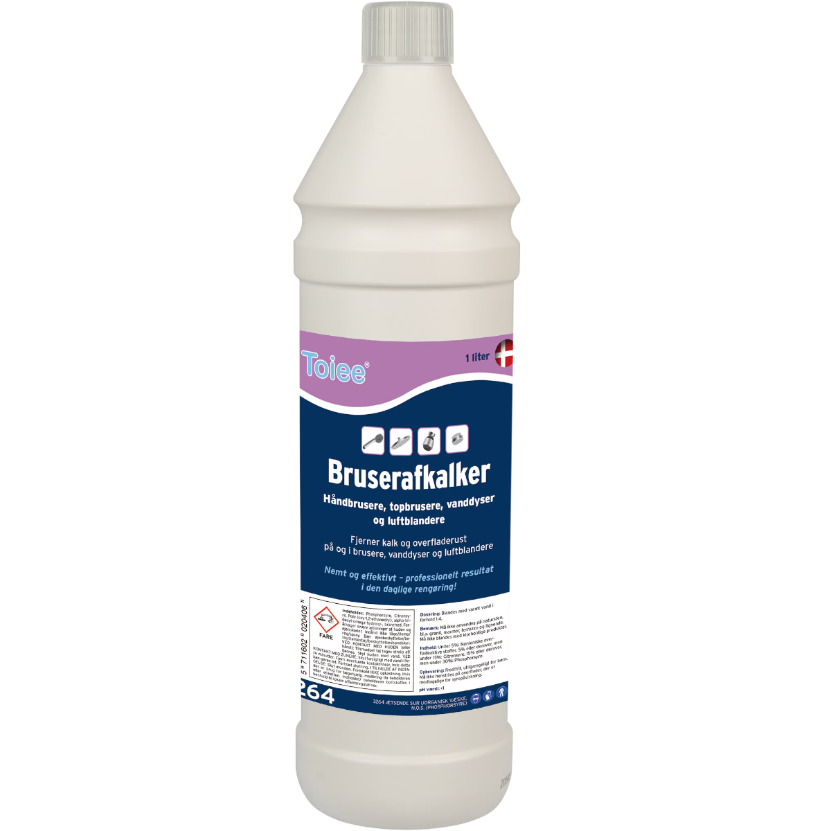 Toiee Bruseafkalker 1L