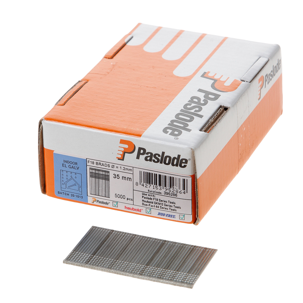 Paslode F18 Dykker 1,2x35mm elforzinket - 5000 stk.