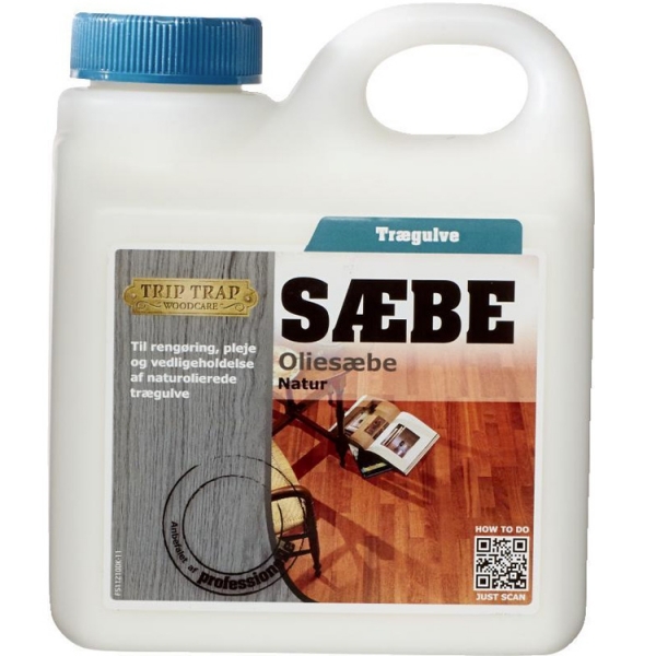 Trip trap Oliesæbe natur - 1 liter