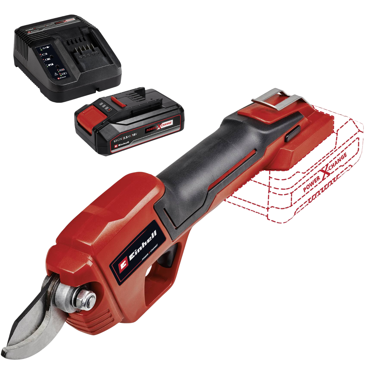 Einhell GE-LS 18V Li Grensaks med batteri og lader