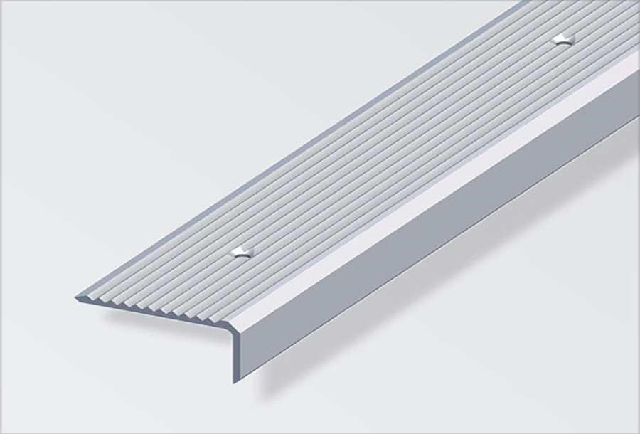 Roliba Trappeprofil 41x23 mm alueloxeret - 1 m