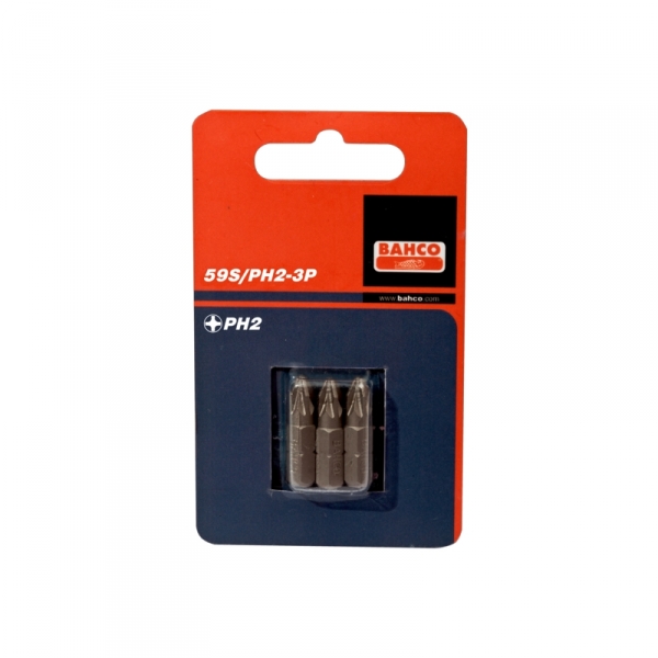 Bahco PH3 25mm bits - 3 stk.