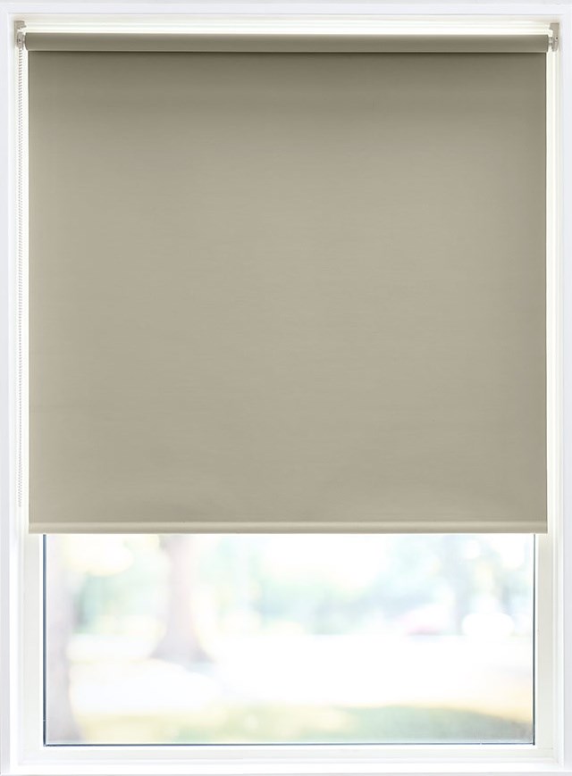 Debel Vida Rullegardin med mørklægning i sand 140x150 cm