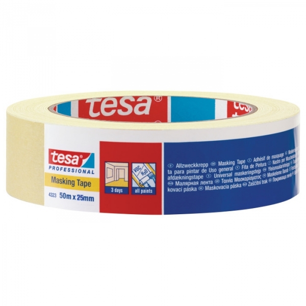 Tesa 4323 Afdækningstape - 25mm