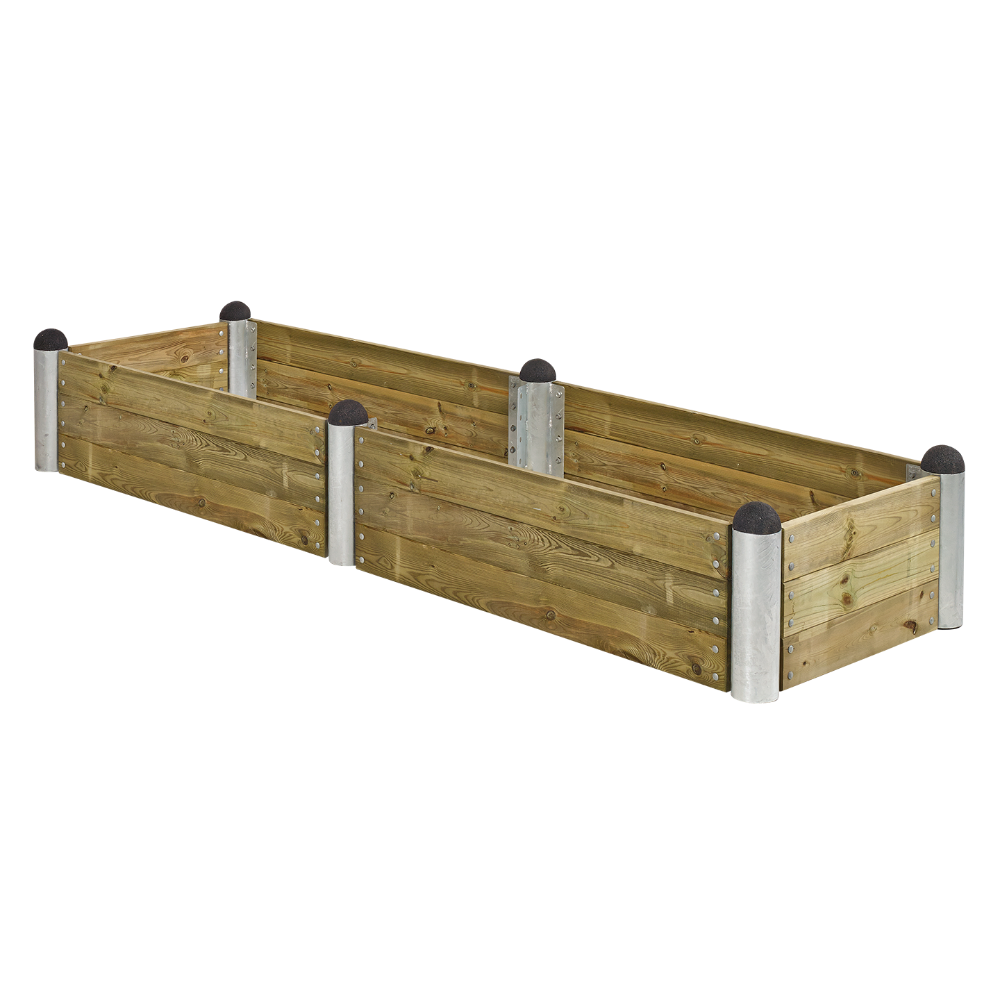 Plus PIPE Højbed 270×80 cm - Trykimprægneret