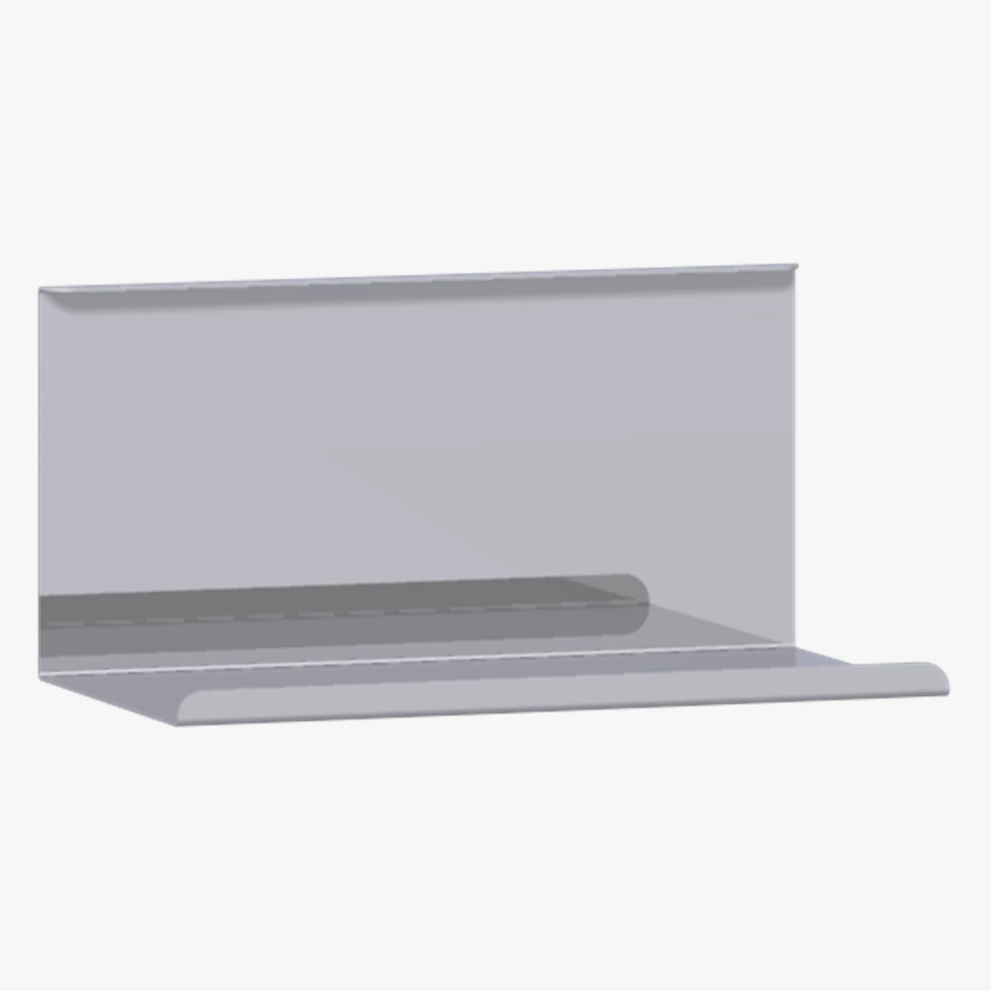 Scanbad Luna hylde 10x20x11 cm - stål