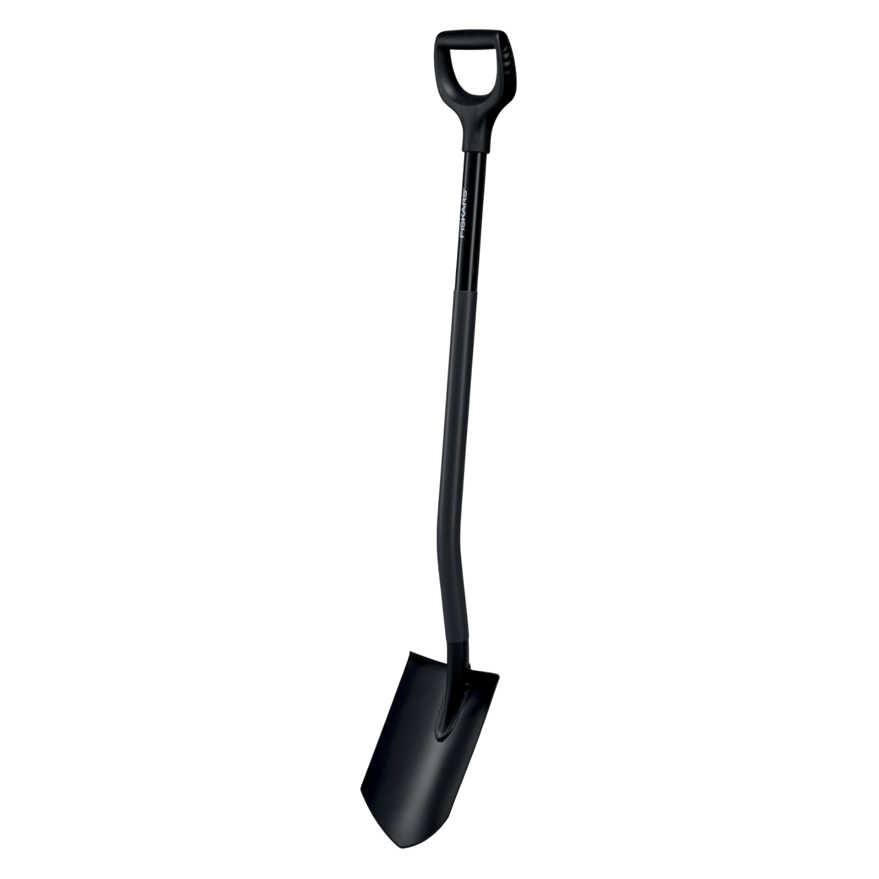 Fiskars Comfort spidsspade (sort)