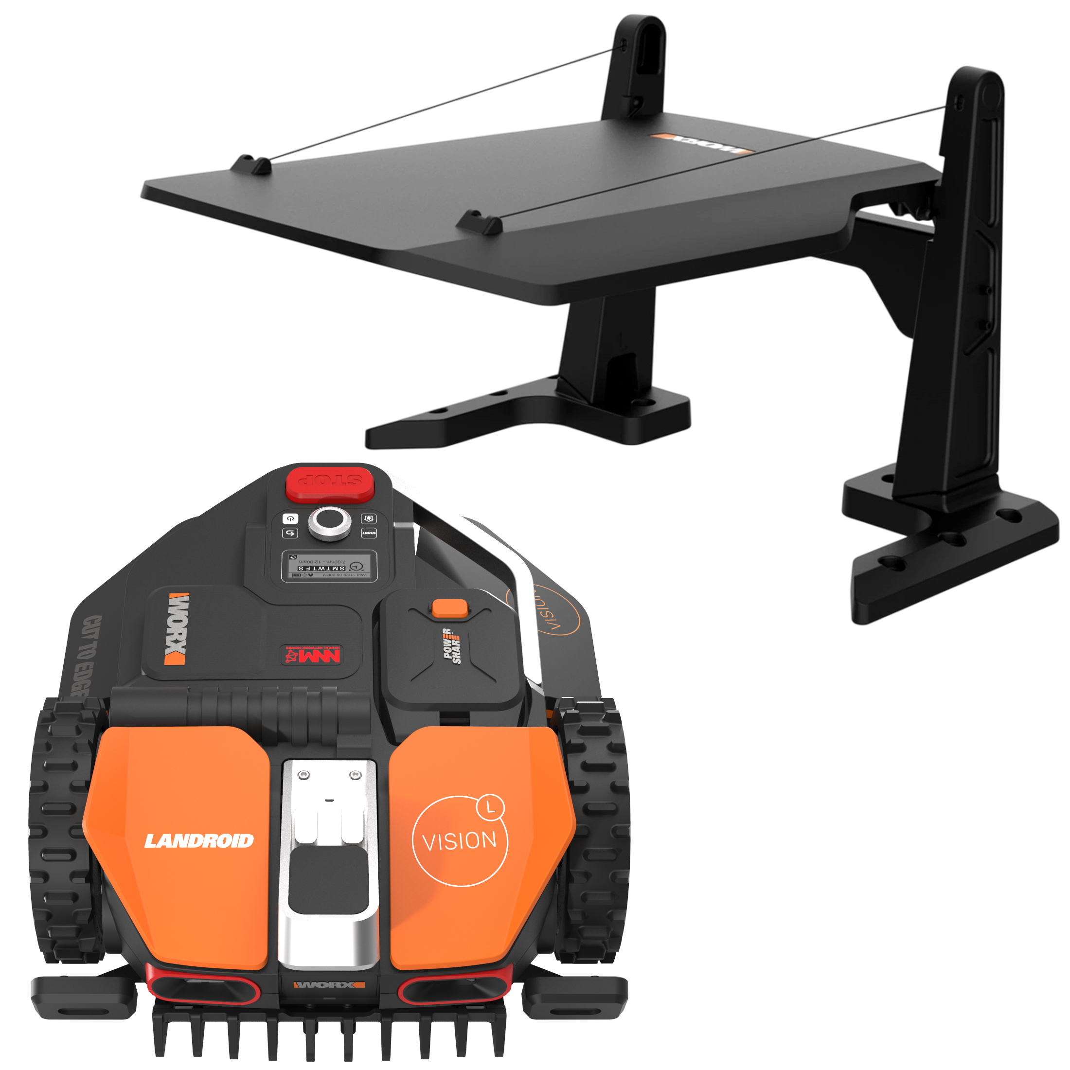 Worx WR213E Landroid Vision L1300 Robotplæneklipper inkl. garage