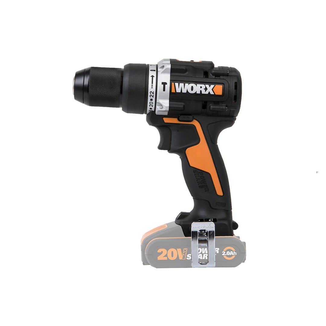 Worx WX352.9 PowerShare 20V Slagbore-/skruemaskine – Solo