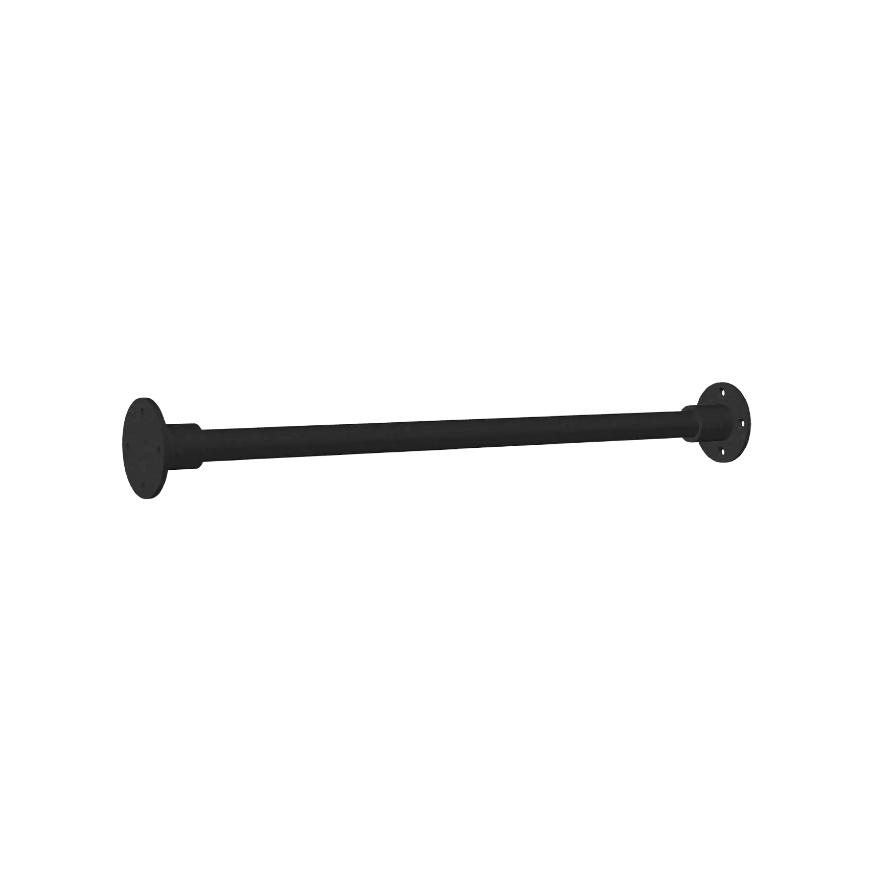 Plus Fitness stang 63,5 cm i sort RAL 9005