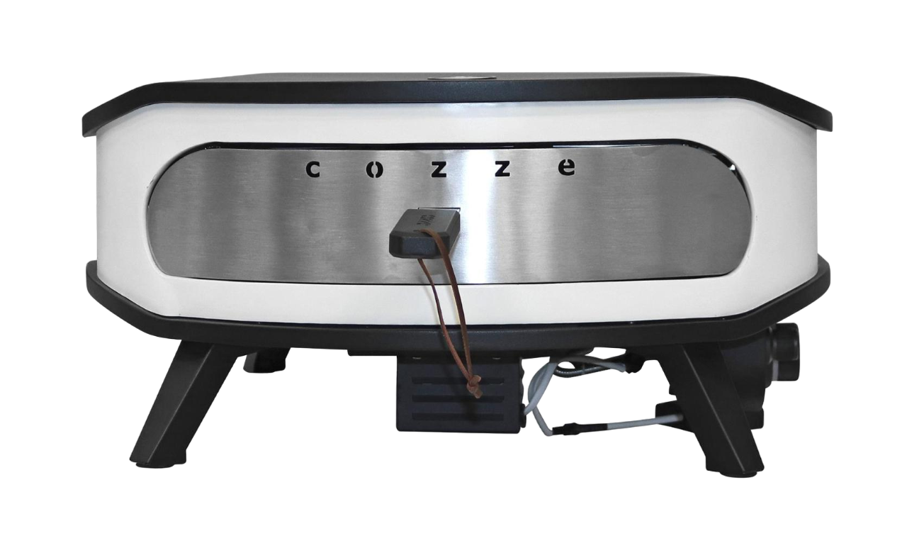 Cozze Pizzaovn 17" med roterbar pizzasten og dør 6,0 kW