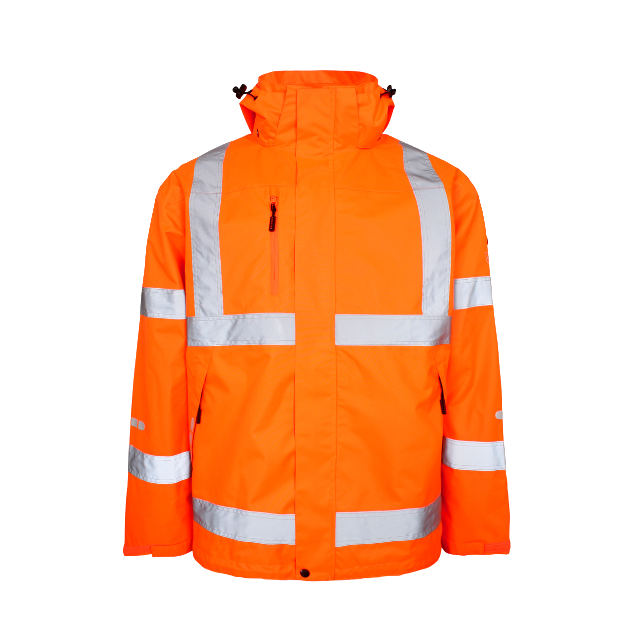 Lyngsøe Fox Skaljakke i hi-vis orange - Str. XL