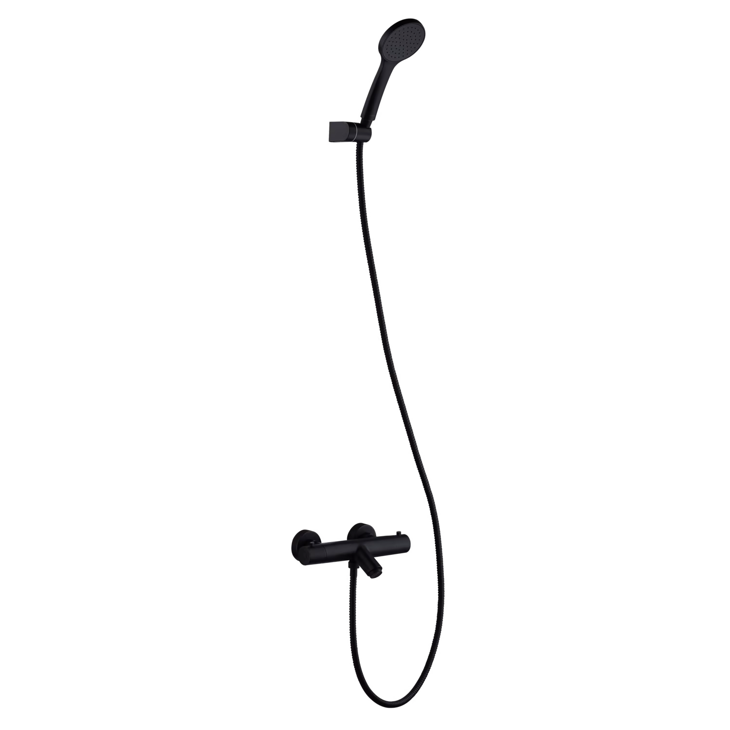 Adora Exigo Combi-Tub150 Termostatsæt i sort