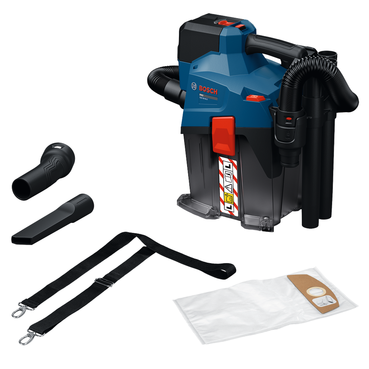 Bosch Professional PRO GAS 18V-6LS Støvsuger – Solo
