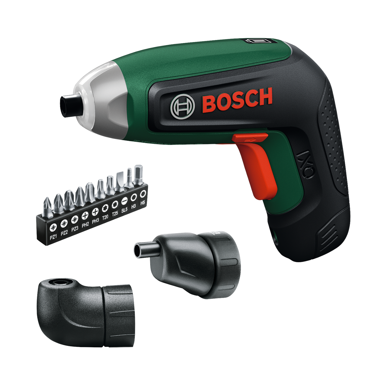 Bosch IXO 8 Sæt Batteridrevet skruetrækker med 2 forsatser