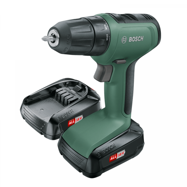 Bosch UniversalDrill 18V Bore-/skruemaskine - 2 x 1,5 Ah