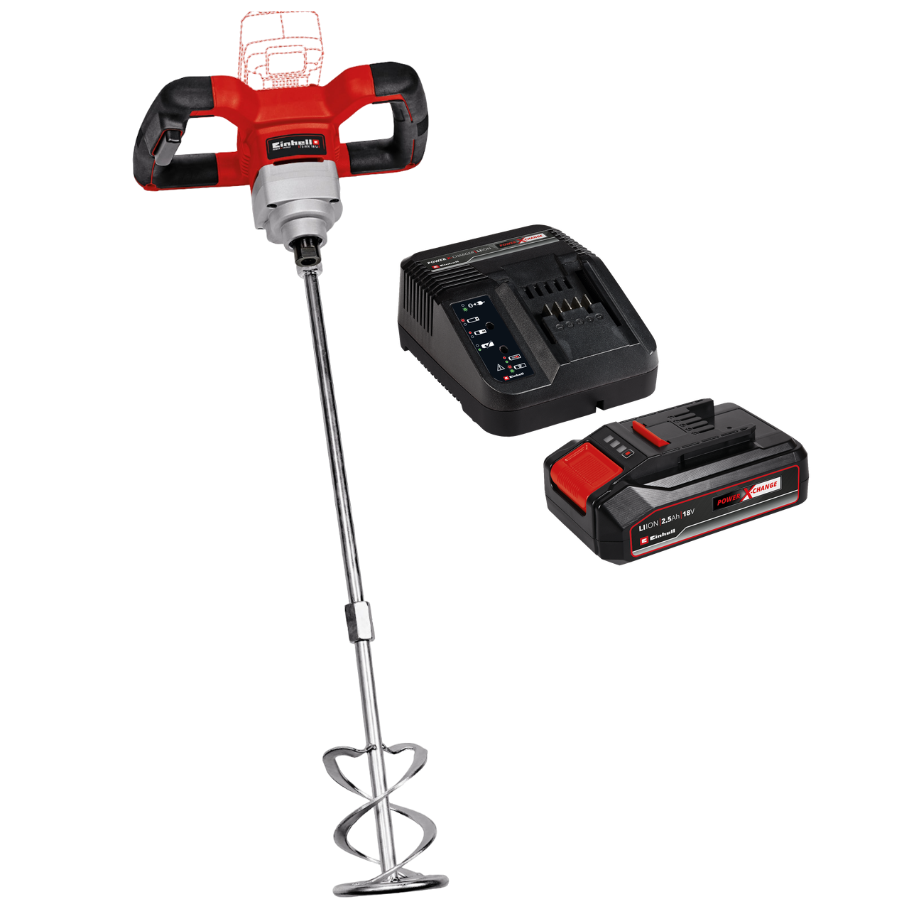 Einhell TE-MX 18 Li Røreværk med batteri og lader