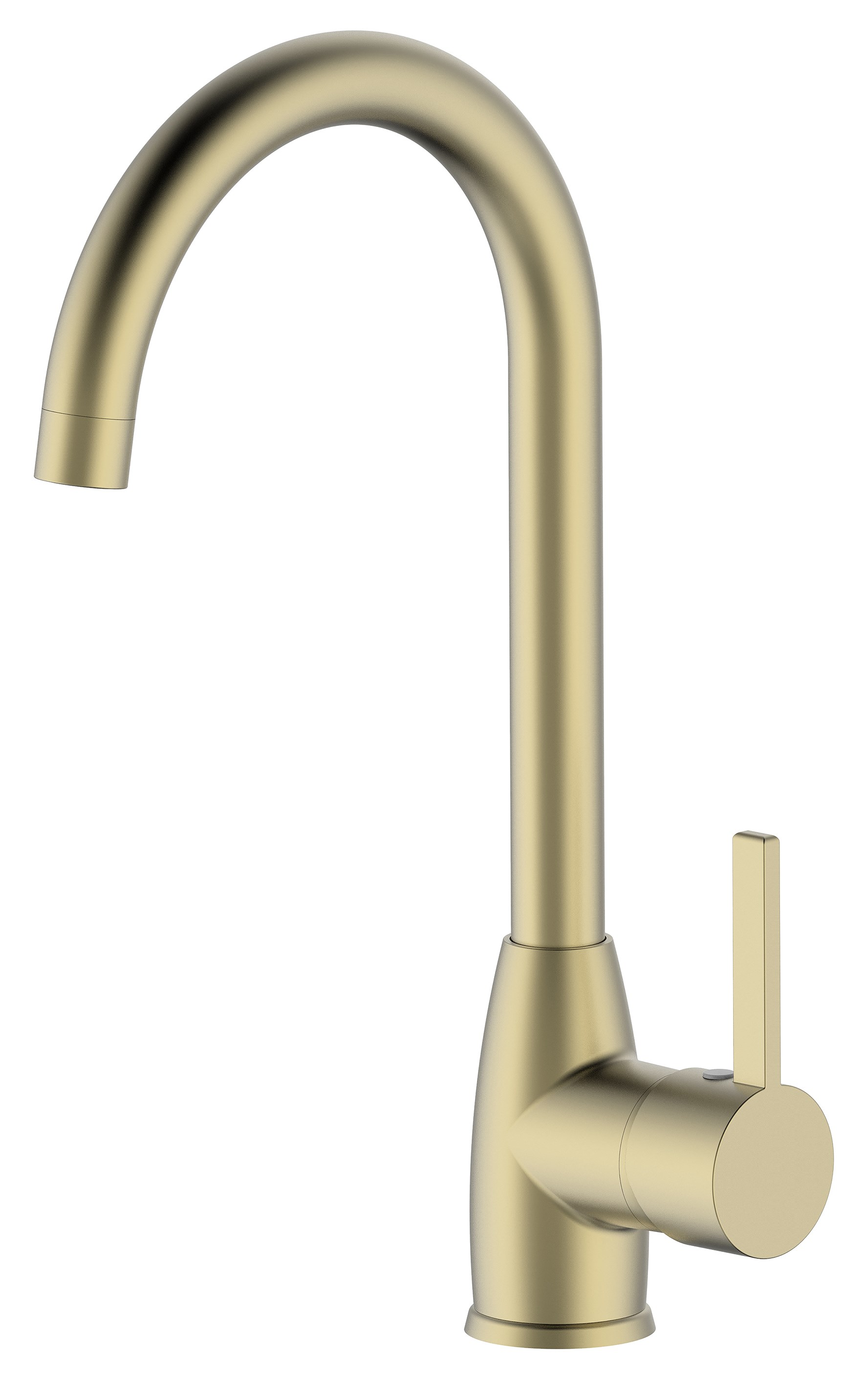 GEYSER Mini Køkkenarmatur i mat guld