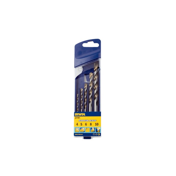 Irwin Multi borsæt 4-10mm - 5 Dele
