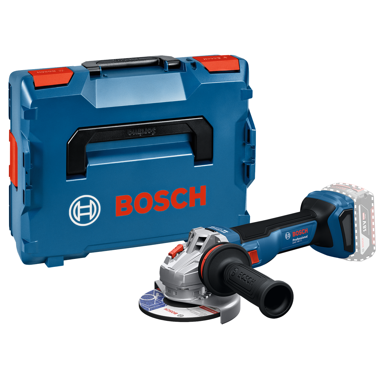Bosch Professional GWS 18V-11 125 mm Vinkelsliber – Solo