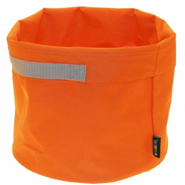 Hortus Potteskjuler / opbevaring orange h: 39 ø: 35 cm