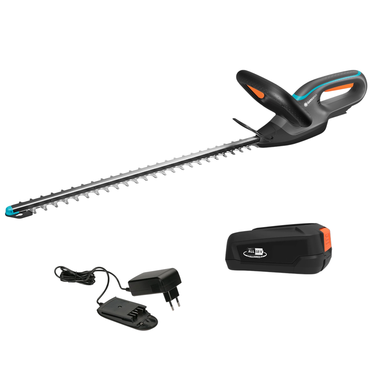 Gardena EasyCut 55/18V Hækkeklipper med 2,0Ah batteri og lader