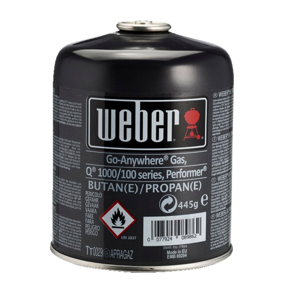 Weber Engangs-gasdåse 445g - 26100