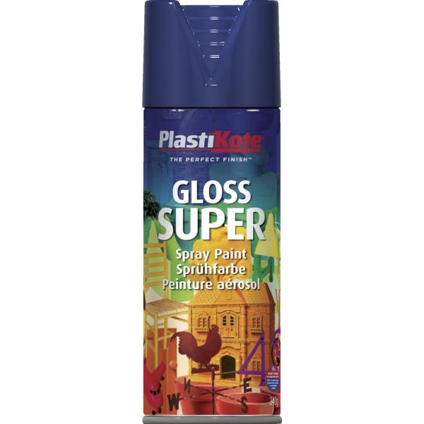Plasti-Kote PK Super RAL5003 - Marineblå
