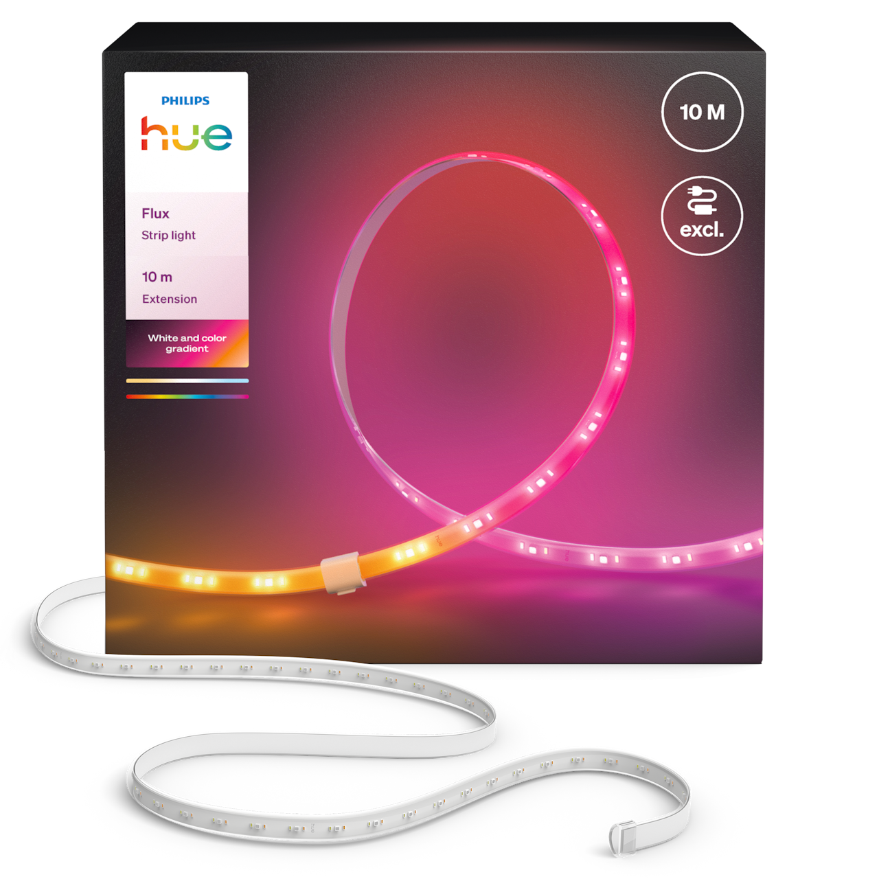 Philips Hue Flux LED strip, forlænger – 10 meter