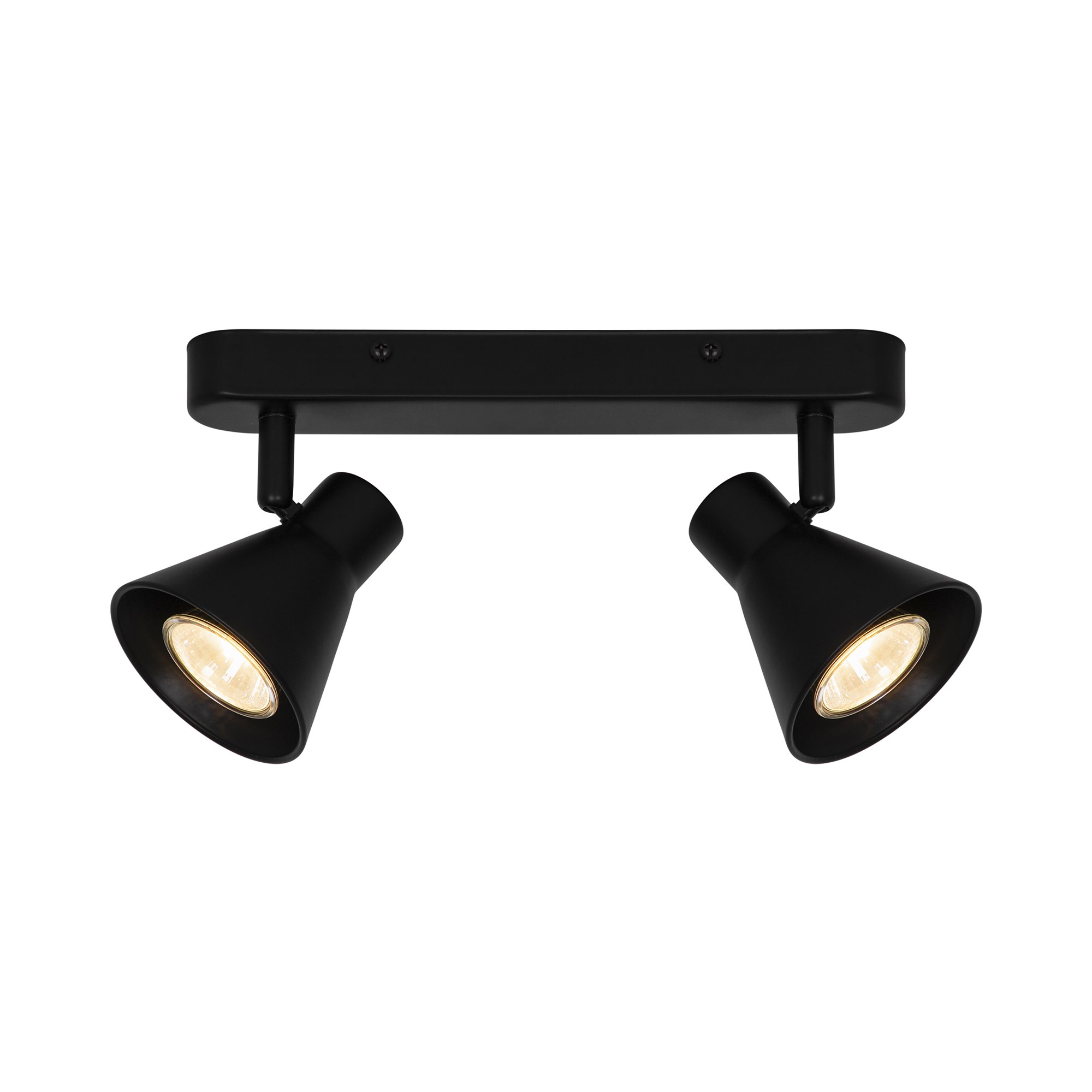 Nordlux Eik 2 Spotlampe i sort