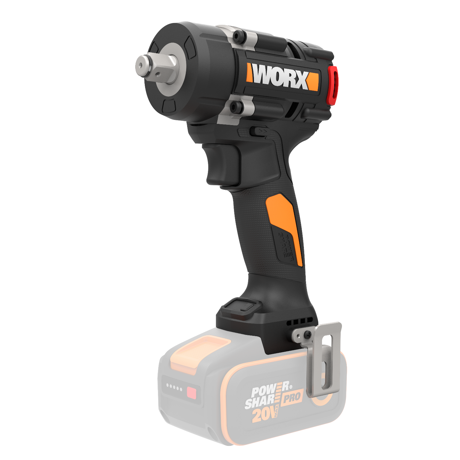 Worx WX273.9 20V PowerShare Slagnøgle – Solo