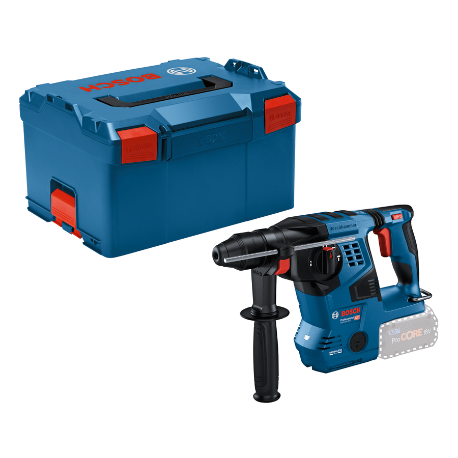 Bosch Professional GBH 18V-28 C Borehammer – Solo L-BOXX