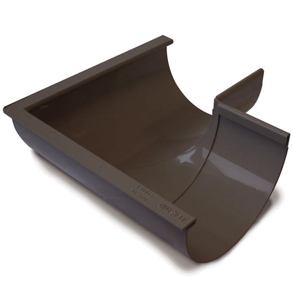 Plastmo plast 90 gr. udvendig gering nr. 10 i grafit