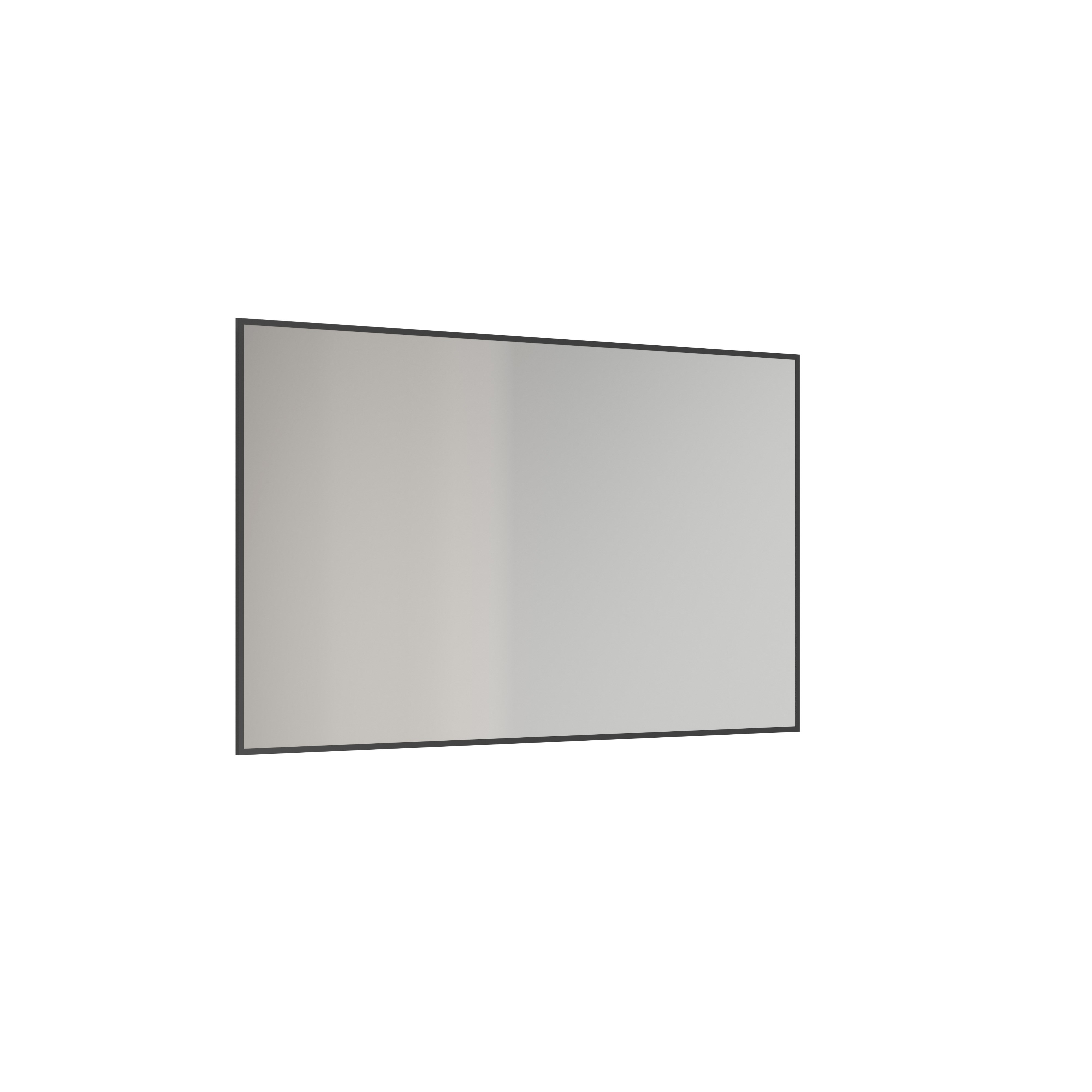 Scanbad Spejl Select m. sort ramme 70,4x120,4x0,4 cm