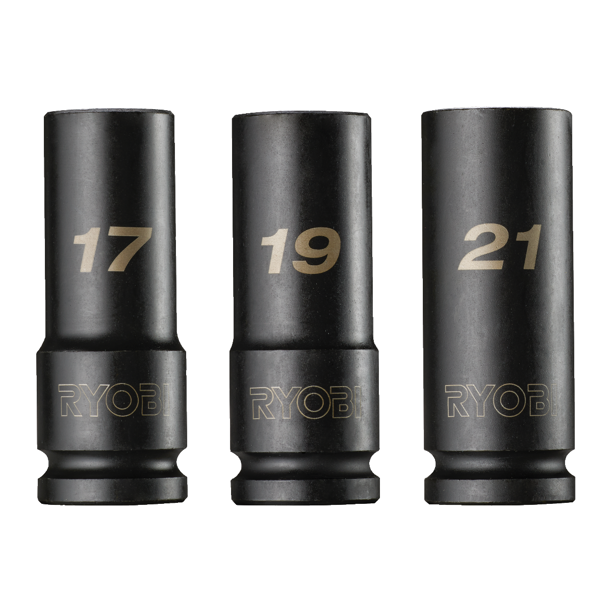 Ryobi RHDIS3PC 1/2" Slagtoppesæt med 3 dele