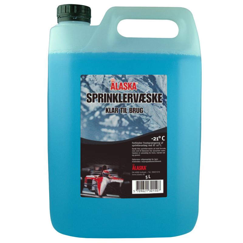 Alaska Sprinklervæske -21 grader - 5 liter