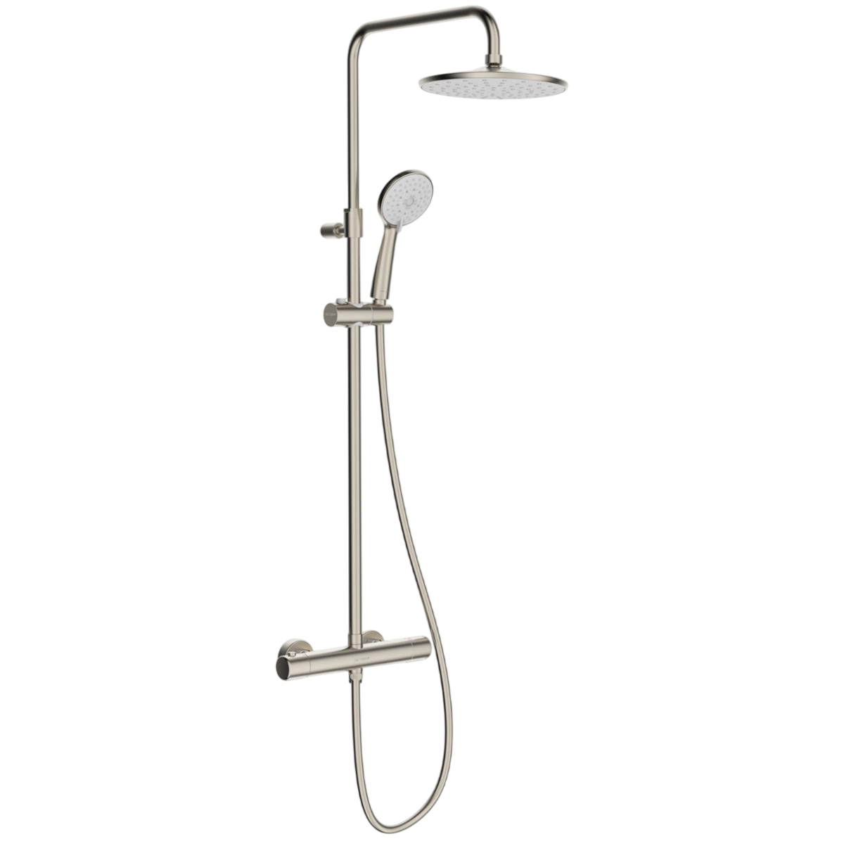 Geyser Mini Brusesystem i steel look