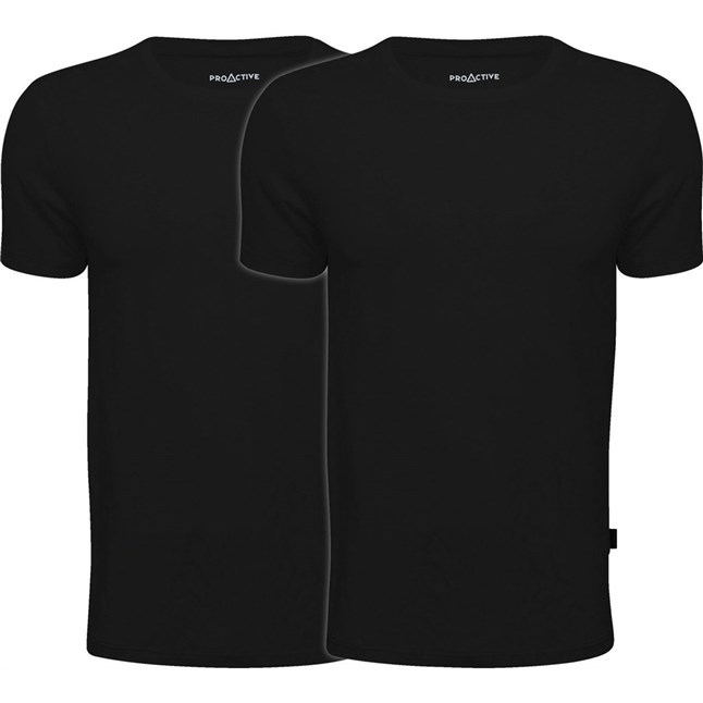 ProActive Bambus T-shirt i sort - Str. M