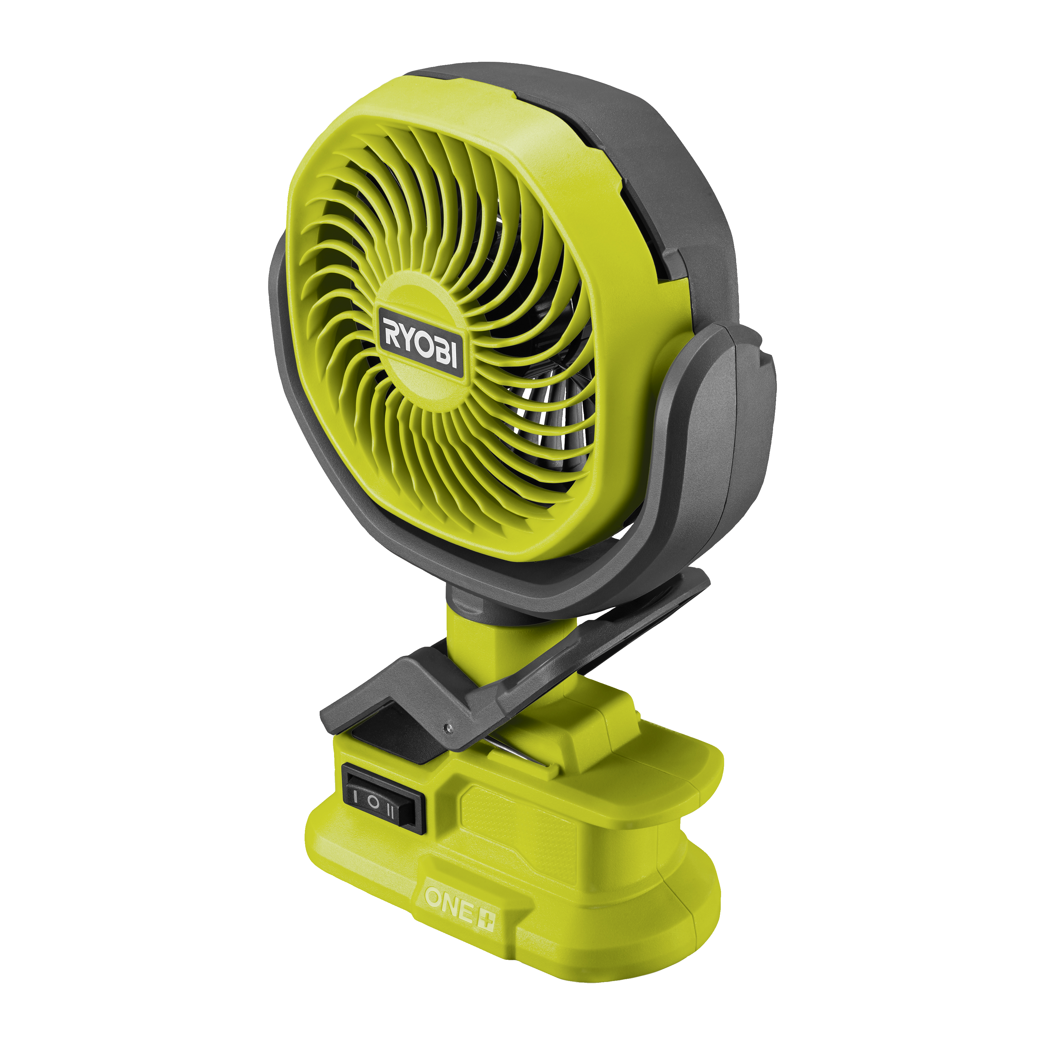 Ryobi RCF18-0 ONE+ 18V Ventillator med klemme – Solo