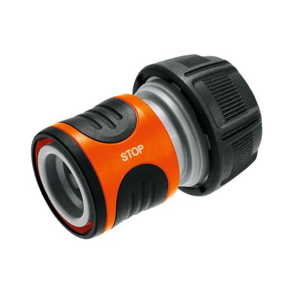 Gardena Slangekobling med vandstop 3/4" - 19 mm