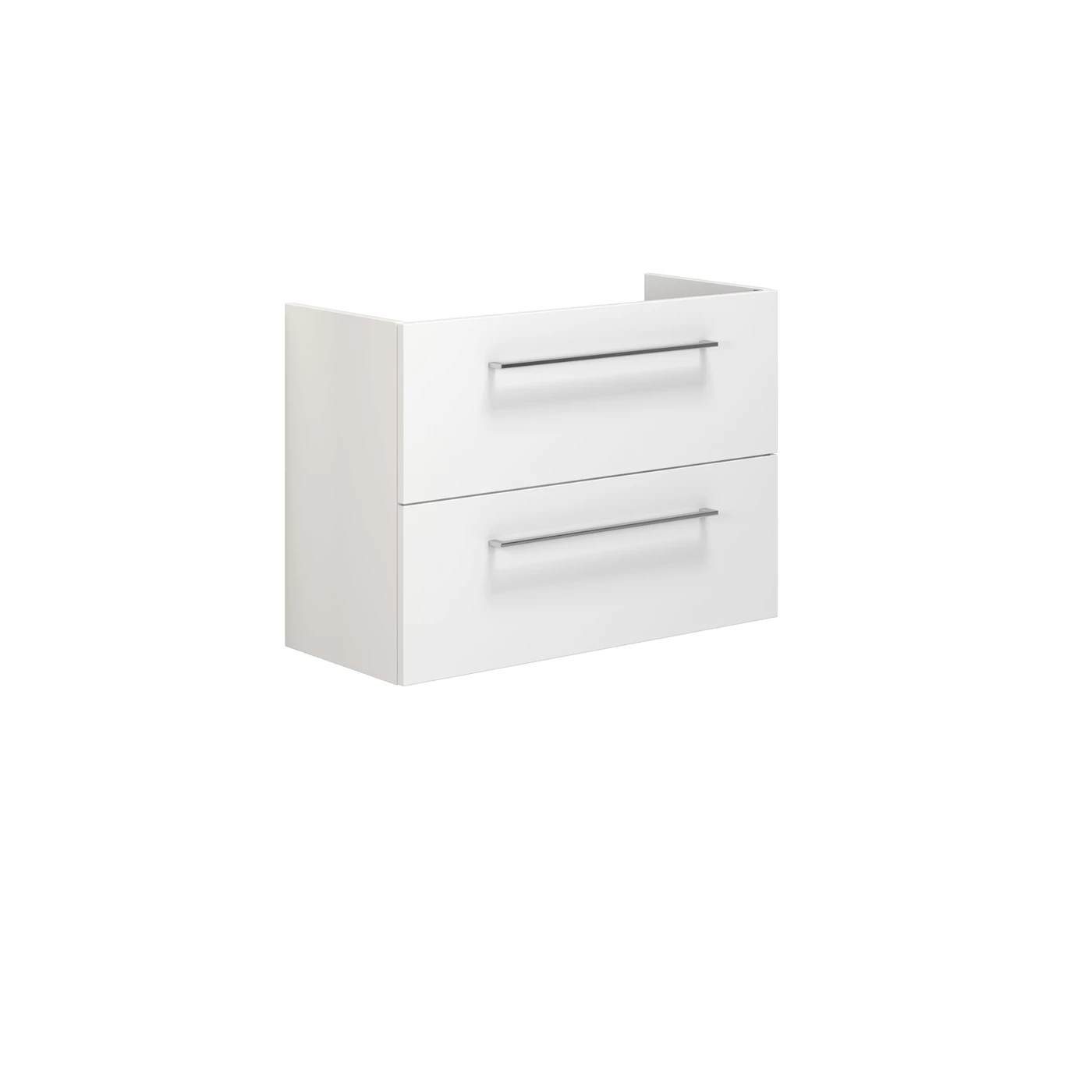 Scanbad Multo Vaskeskab m/2 skuffer 80 cm – hvid